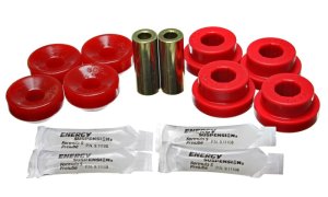 Acura Integra Shock Bushing Set - Rear - Energy Suspension - Performance Polyurethane - Red - `90-`01 Acura Integra Shock Bushing Set - Rear - Energy Suspension - Performance Polyurethane - Red - `90-`01